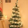 LED Solar Waterproof Meteor Shower String Lights for Outdoor Holiday and Tree Decoration