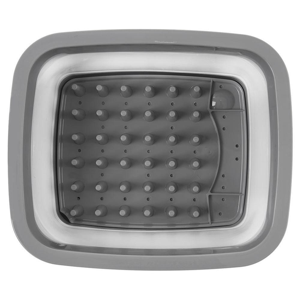 Foldable silicone dish drainer 37x31.5x14.5 cm
