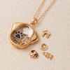 DIY Open Pendant Necklace Adjustable Pendant Collarbone Chain Pet Dog Necklace  Pet Lovers