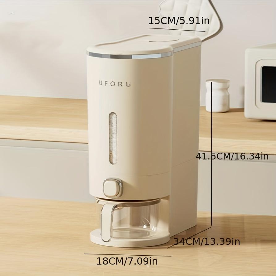 Незаряженный контейнер для хранения сухих продуктов для кухонной кладовой, влагостойкий и защищенный от насекомых контейнер для хранения соевой муки