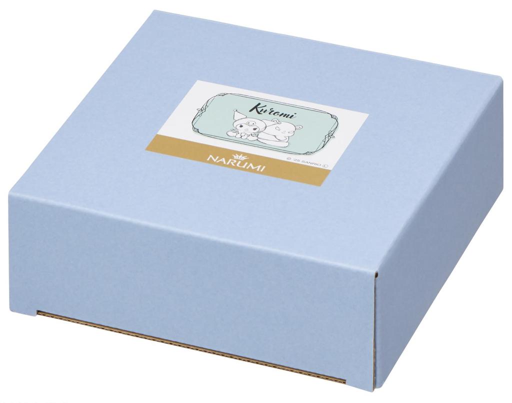 Скейтэр Фруктовая посудомоечная машина NARUMI Костяной фарфор Сделано в Японии от Narumi Sanrio Kuromi Тарелка, Безопасная, Фарфор, Сейто, Рисунок, CBFT14-A