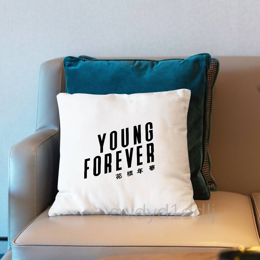 LLove Yourself Young Forever Чехол-подушка Декор Наволочка Печатный Чехол для Подушки для Дивана