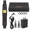 Semi Permanent Tattoo Pen Eyebrow Lip Eyeliner Microblading Makeup Machine Black 110‑240V US Plug