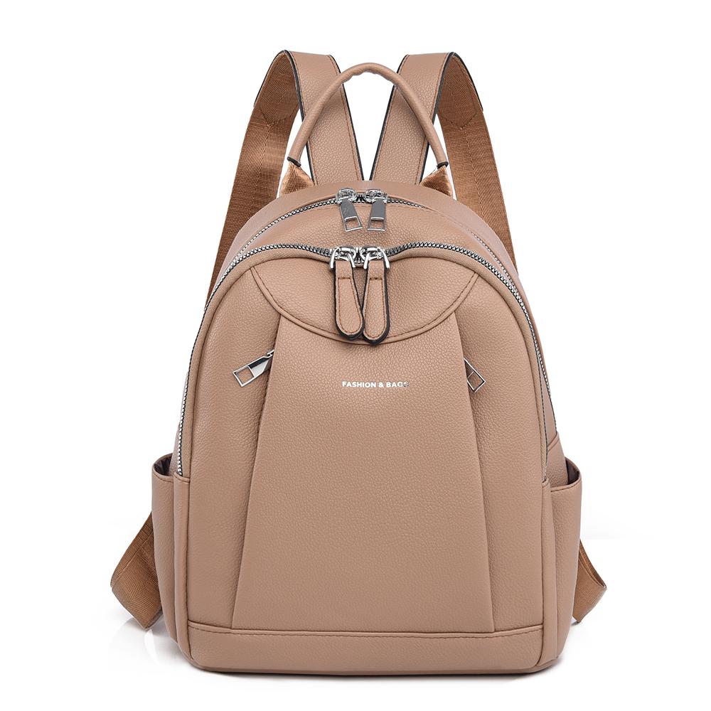 Backpack Women's PU Large Capacity Backpack