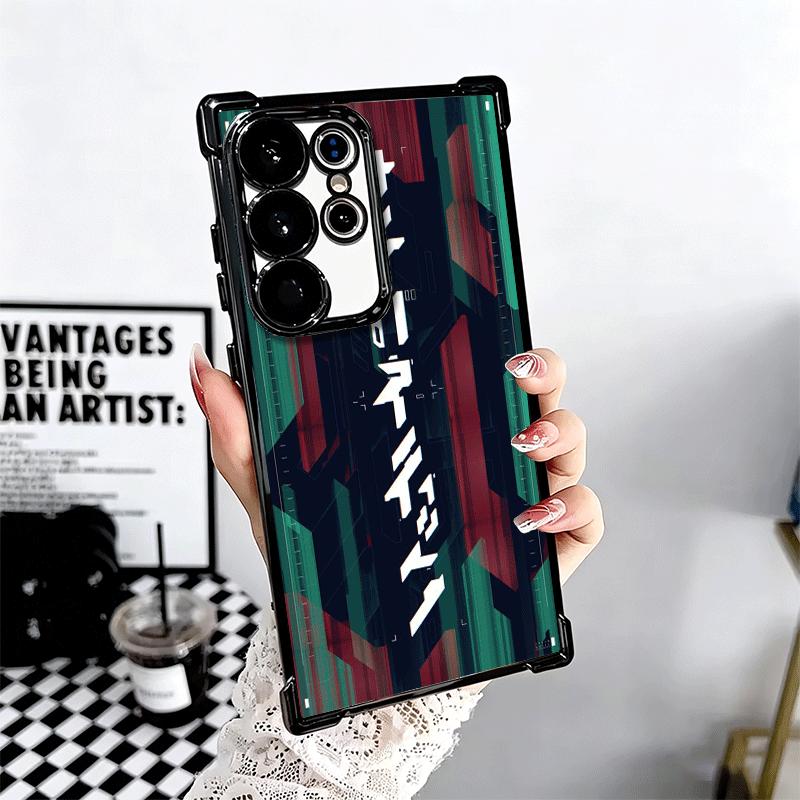 Киберпанк Эстетика Покрытие Чехол для Телефона Для Samsung Galaxy S24 S25 FE S26 Edge S23 Ultra S22 S21 Plus S20 Противоударный Подушка Безопасности Чехол