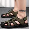 Лето 2024 года, нескользящая мужская обувь для отдыха на открытом воздухе, купить высококачественную новую дизайнерскую обувь по низкой цене, поступление, большой размер для взрослых, повседневная распродажа, мужские сандалии