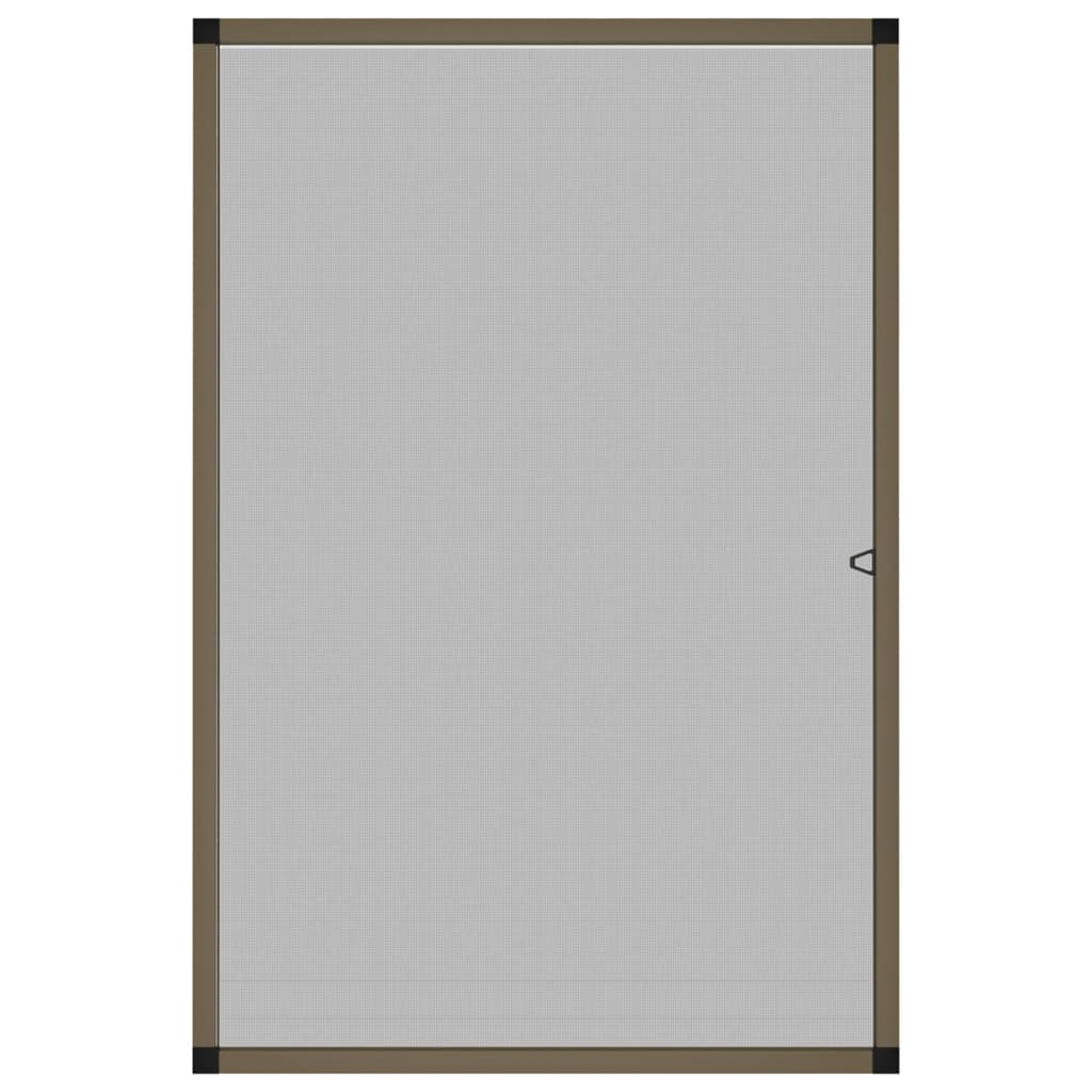 Window Insect Screen Brown 90 x 120 cm