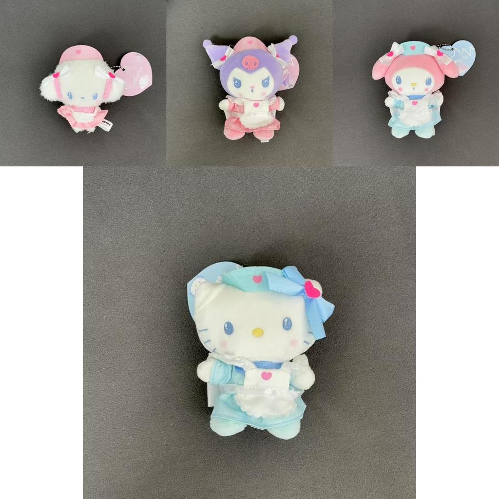 Плюшевый кулон Kuromi Hello Kitty Melody с дизайном в виде платья медсестры Для девочек и детей Коллекционный Декор
