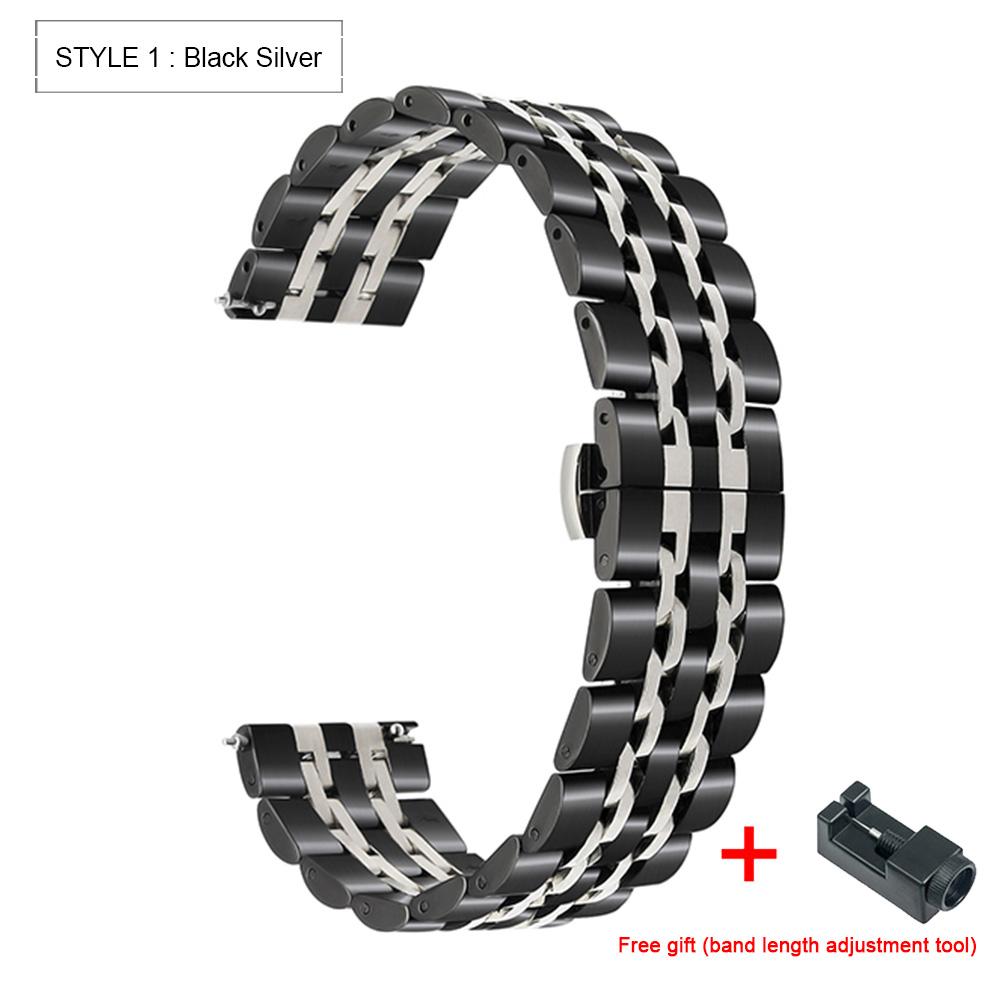 Metal Stainless Steel Classic Wrist Strap for HUAWEI WATCH GT 2 46mm 42mm Band Bracelet Watchband for HONOR Magic WristBand