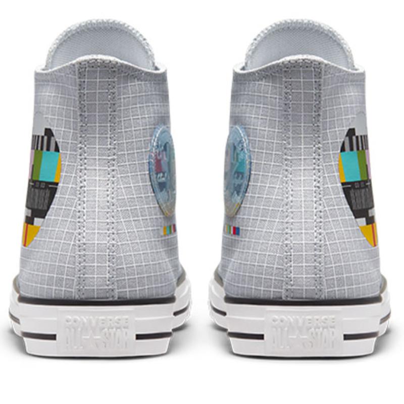 Converse Chuck Taylor All Star Удобные и Легкие Износостойкие Эспадрильи Хайтопы Унисекс Молочно-Белый