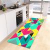 Geometric Kitchen Mat Entrance Door Mat Floor Bedroom Non-slip Mat Corridor Balcony Door Carpet