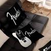 Fender Guitar Pillow Cushion Cover Pillowcase Living Room Sofa Home Decor Customized