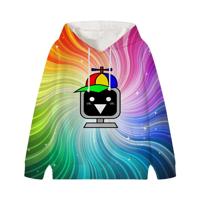 Sprunki Incredibox Hoodie Cartoon Game Children's Cute Children Autumn Sweatshirt Manga Clothes Kid Girl Boy Top Hoody Hoodies