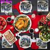 20pcs Disposable Napkins with Fruit flower Pattern Print for Wedding,Parties,and Daily Use for Thanksgiving Fall Christmas Table Decoration