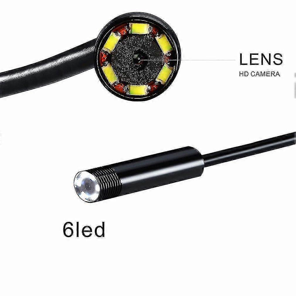 An99 5.5mm 6 Led Endoscope Borescope Inspection Camera For Android /for Pc