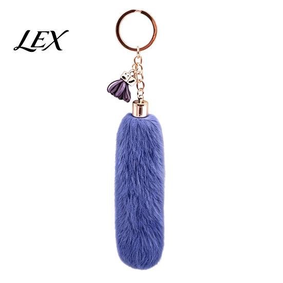 Plush Tassel Keychain for Backpacks, Soft Car Key Ring Bag Accessories Decorative Pendant, Backpack Handbag Purse Charm Keys Pendant