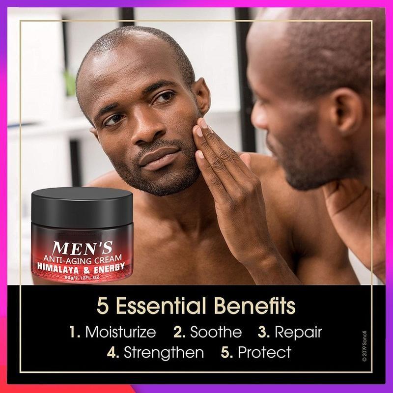 Новейший антивозрастной мужской крем для лица, увлажняющий крем против морщин, уход за кожей лица, коллаген, ретинол, гиалуроновая кислота, дневной и ночной крем