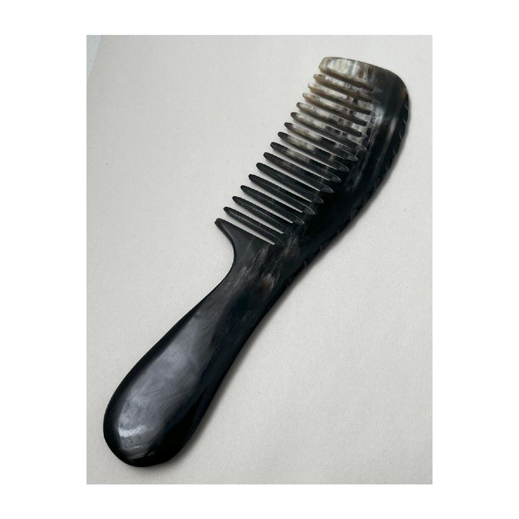 Расческа для волос с широкими зубьями ручной работы 19 см Kt-132