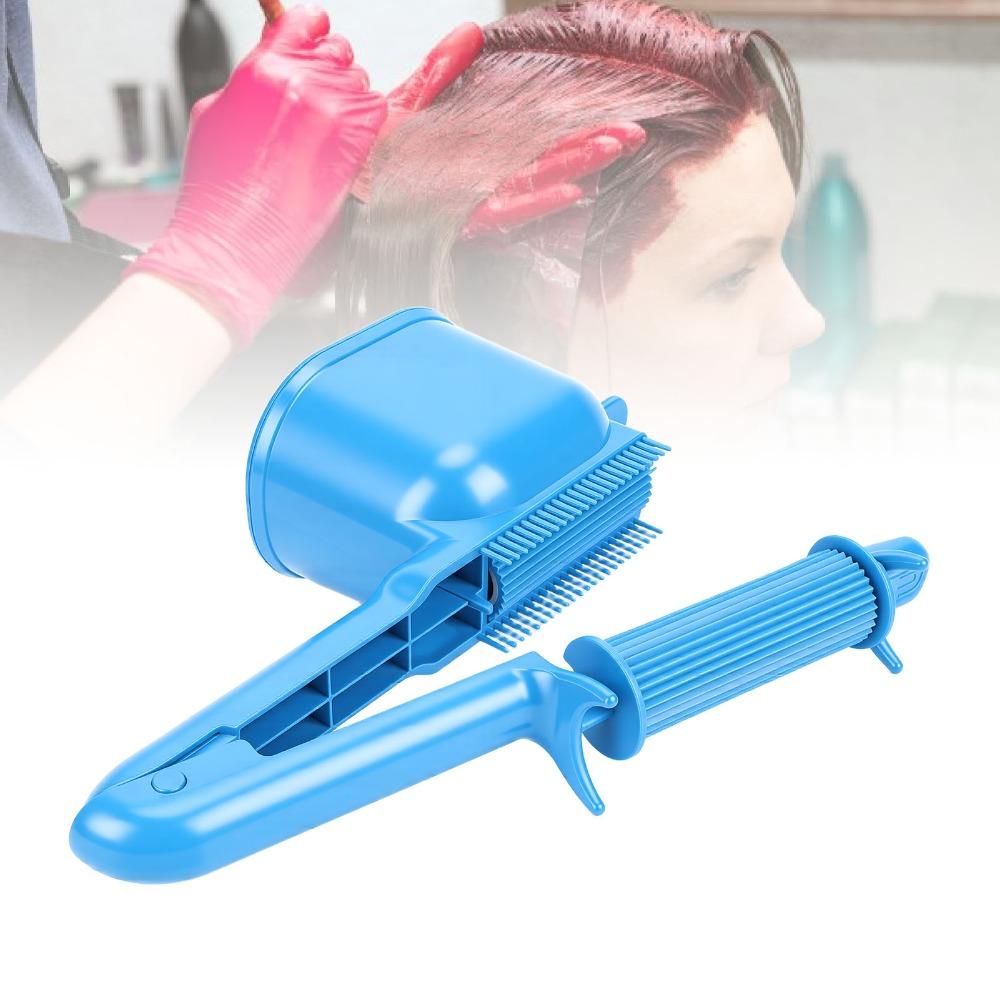 Ergonomic Handle Hair Dye Cream Applicator Roller Comb Hair Dye Applicator Brush Home Use