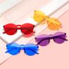 Fashionable New Trend Tiktok Sunglasses Female Travel Disco Funny Anti Ultraviolet Net Red Sunshade Glasses For Male