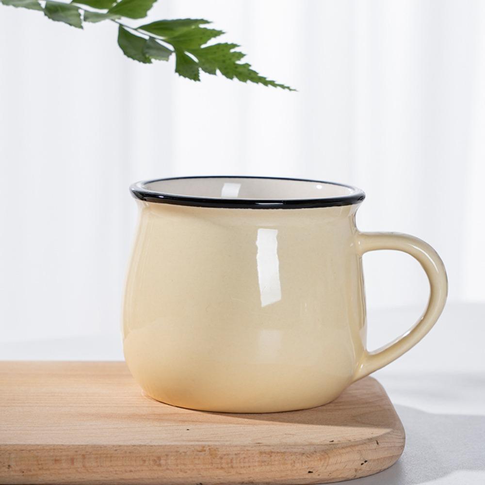 Nordic Ceramic Milk Cup 300/400ml Tea Cup Drinkware Coffee Mug Valentine's Day Present