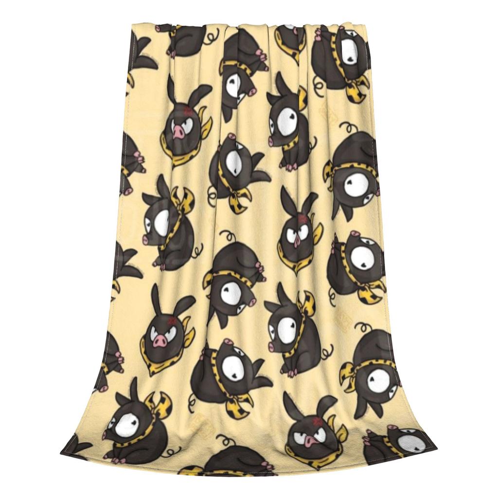 Пи-чан Рёга Потерянная свинья Ранма 1⁄2 Приключенческая комедия Одеяло Супермягкое Плед для дивана Постельное белье Путешествия Пледы Покрывало Квилт