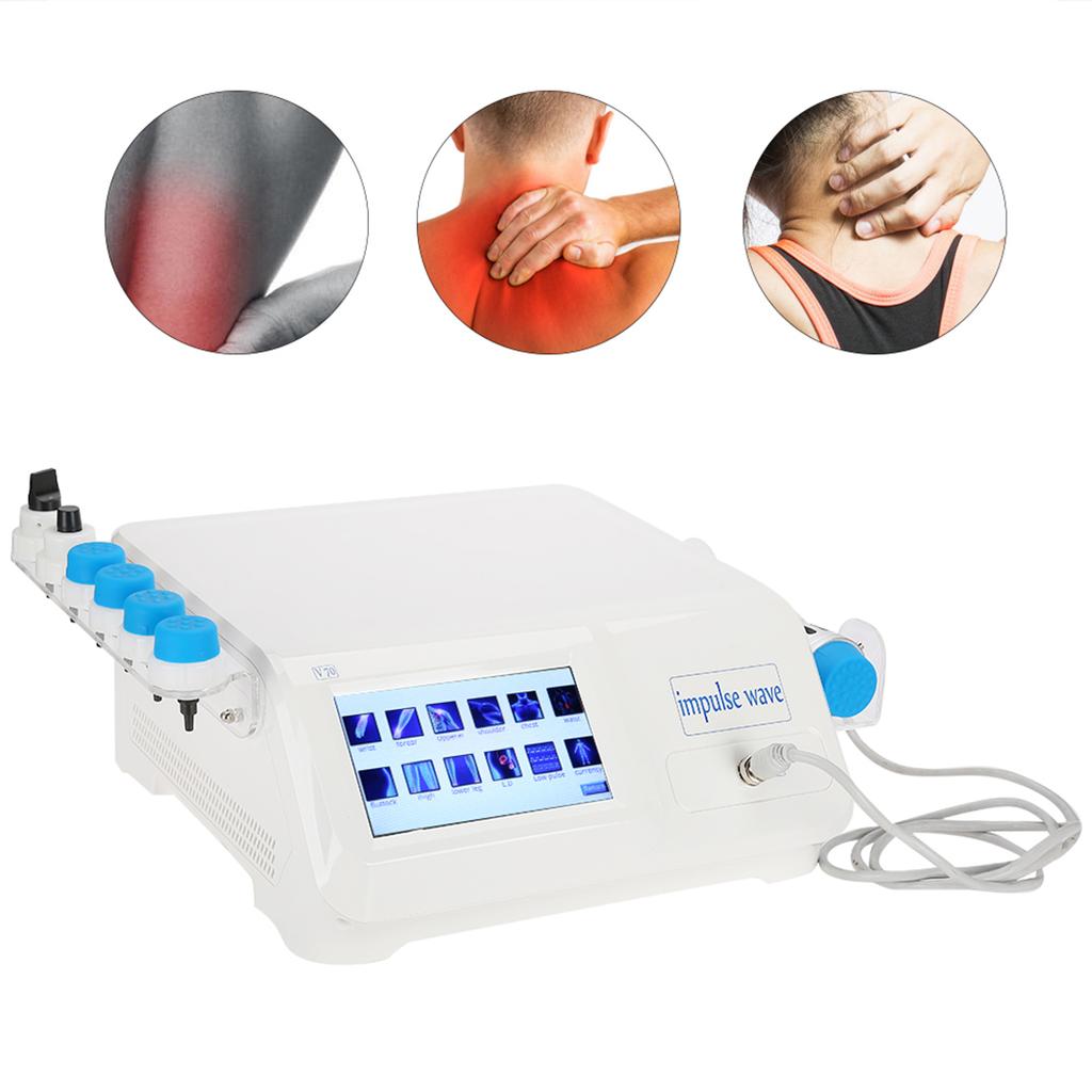 Массажер для снятия боли ударно-волновая терапия ЭД Физиотерапевтический инструмент EU Plug 220V