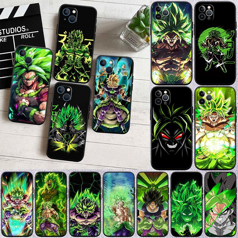 Чехол для телефона Dragon Ball БРОЛИ Новый Высококачественный Чехол для iPhone 16 15 14 13 Pro Max Plus Mini