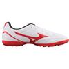 Mizuno TF Rubber Broken Studs Non-slip Lightweight Soccer Shoes Men's White Red Sneakers P1GD189262