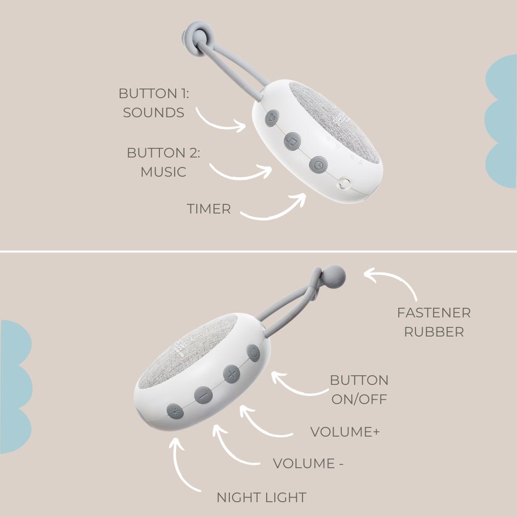 Adjustable Toy Arch With Sounds Grey
