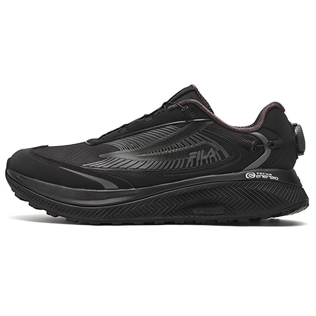 Fila BOA WOLF 1+ Текстиль, Синтетическая кожа Износостойкие И Водонепроницаемые Низкие Повседневные Ботинки Мужские Черный A12M341213FBB
