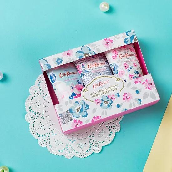 Cath Kidston Perfumed Hand Cream Trio Wild Rose & Quince 30ml x 3