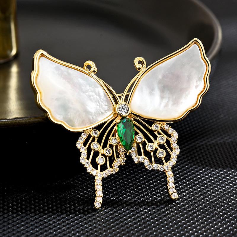 Clover Flower Brooch Pins For Women Dressing Decoration Beautiful Brooches Jewelry Modern Girl Gift