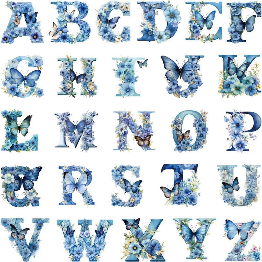 Цветок Алпабет AZ Термопереносные наклейки Виниловые термопрессовые аппликации для одежды Наклейки для свитшотов Parches Ropa Patch Iron On