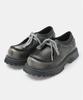 Wetheroad Wtrd1146 Серые ботинки Derby Wallabee с эффектом блестящего песка Винтаж
