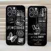 Чехол для телефона Caulfield Life Is Strange 2 Закаленное стекло Задняя крышка для iPhone 15 Pro Max 14 Pro 12 11 13 Mini X XR XS 8 7 Plus SE