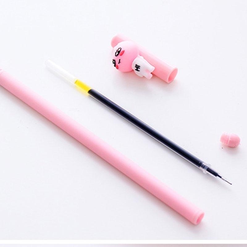 4 шт./набор милых мультяшных ручек Kawaii канцелярские принадлежности Creatie Gift School Supplies 0.5mm