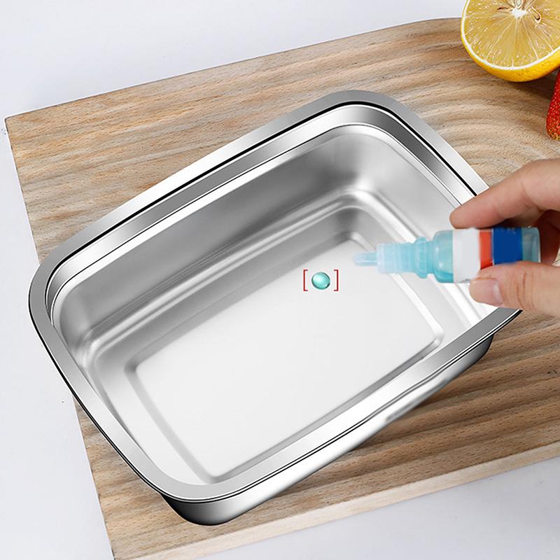 Ланч-бокс из нержавеющей стали 304 с крышкой, герметичный, не протекающий, коробка для бенто, контейнер для хранения в холодильнике/морозильнике, ланч-бокс для кемпинга на открытом воздухе