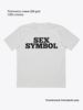 T-Shirt Sex Symbol Eva Alfie Glamor Y2k