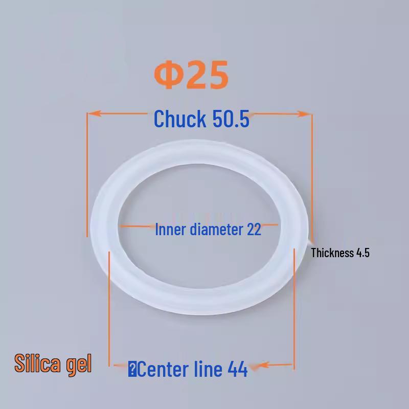 Quick Release PTFE Hygienic Clamp Gasket - Polytetrafluoroethylene Sealing Ring