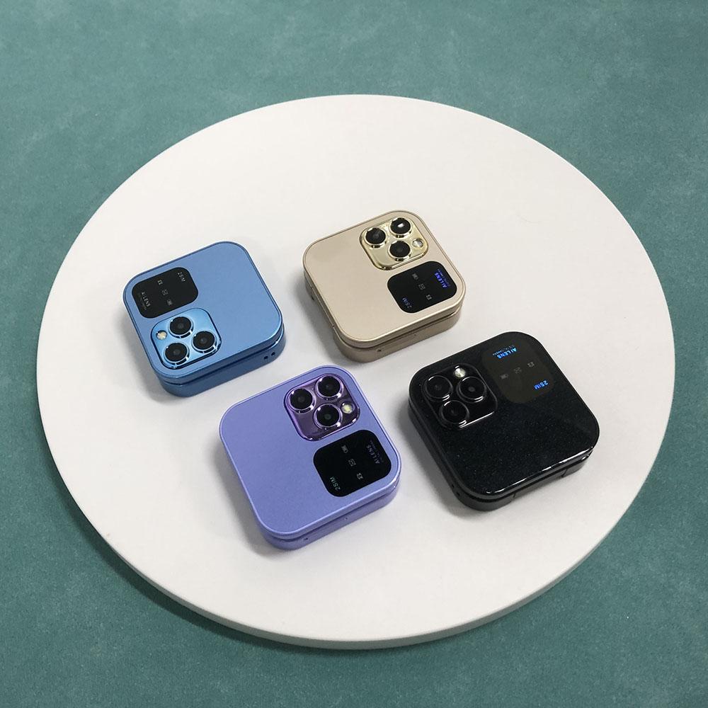 I16 Pro Super Mini с двумя SIM-картами, 1,77-дюймовый HD-экран, раскладной мобильный телефон, 2G GSM, складной телефон с небольшими функциями, Bluetooth, FM-радио, телефон с быстрым набором