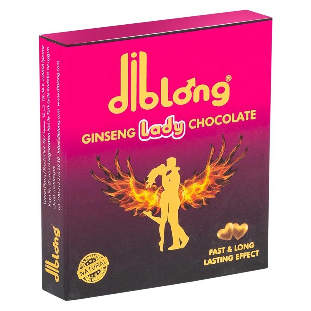 Lady Chocolate 4 Pieces и Chocolate 2 Pieces – 100% оригинальный продукт, натуральный эффект женьшеня