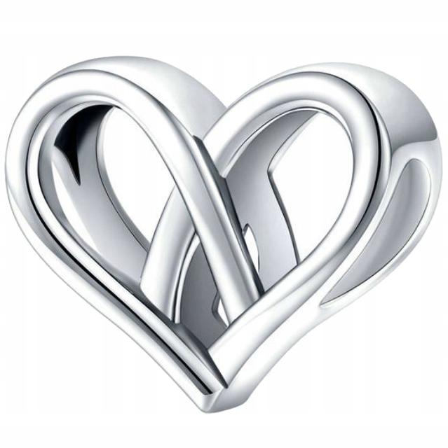Charms Heart Weave 925 Bead Pendant Charms Charms 925