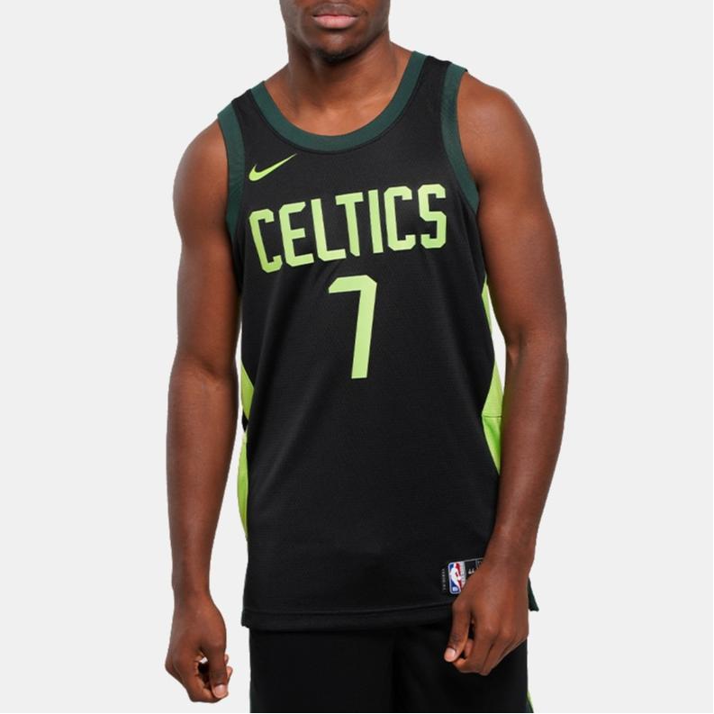 Nike Джейлен Браун Бостон Селтикс 2024/25 Городская версия Мужская майка Nike Dri FIT NBA Swingman FQ4335-010