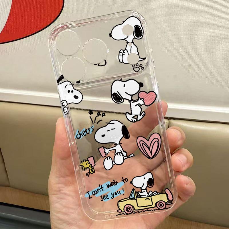 Противоударный чехол Snoopy с полной защитой для Apple iPhone 17 Pro Max/15/14/13/12/XS Max