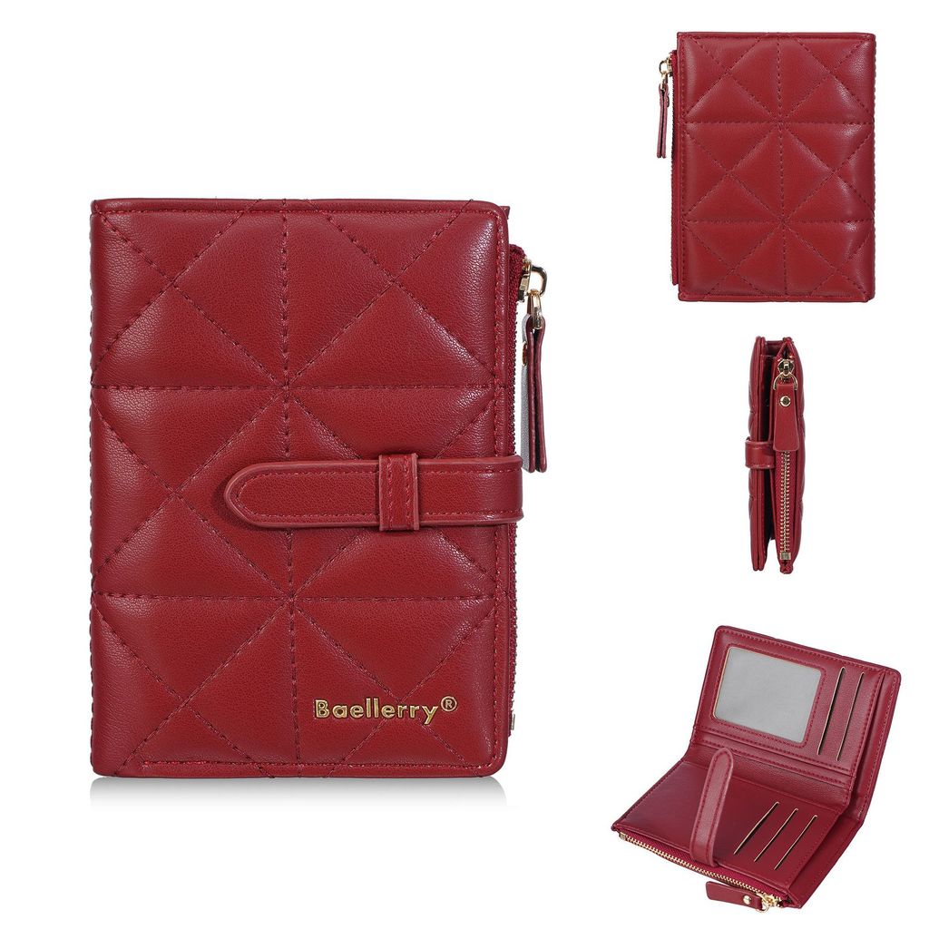 New Womens Wallet Pu Material With Card Storage For Everyday Carry