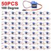 1-100 шт. SG90 9G Микро Цифровой Сервомотор 180/360° Микро Сервомотор с Редуктором для Радиоуправляемого Вертолета Игрушки Самолета Авиамодели