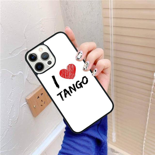 Latin Tango Dancing Dance Coque Shell For iPhone 17 Air 15 16 14 13 12 Pro Max 11 Pro Max Plus Phone Case Cover