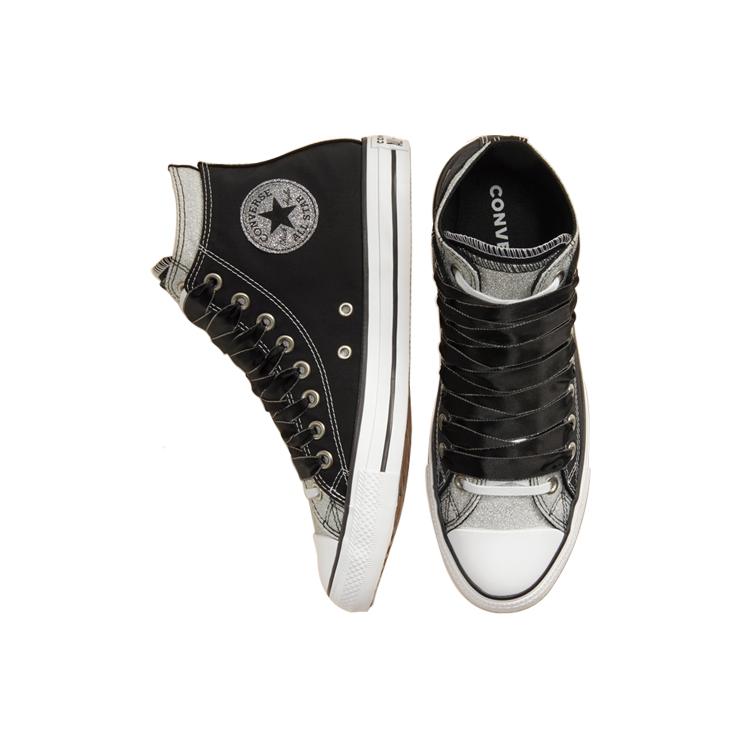 Converse Двойной верхний Chuck Taylor All Star 'Черный Серебряный' 167467C
