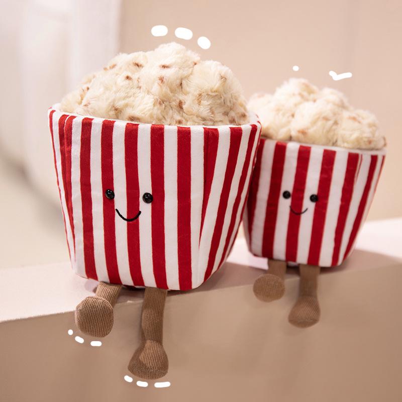 Cute Popcorn Plush Doll - Baby Soothing Toy & Holiday Gift